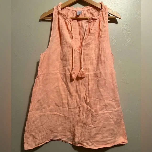 Kona Soll, Peach, Lightweight, Sundress/Cover Up - Picture 1 of 10